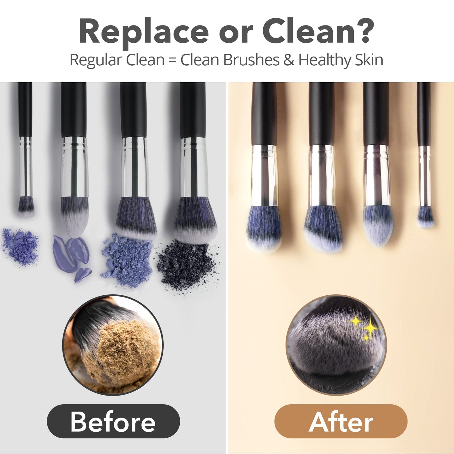 (🔥Last Day Promotion  - 50% off)Makeup Brush Cleaner